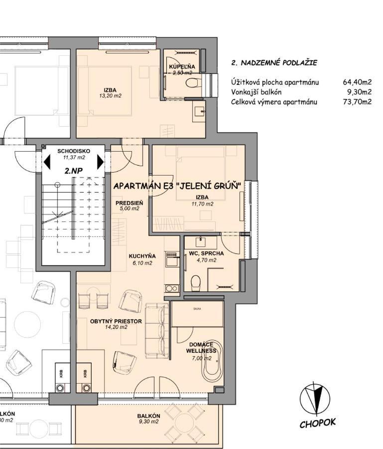 Apartman Jeleni Grun Jasna เดมานอฟสกา โดลินา ภายนอก รูปภาพ